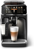 Macchina da Caffè Automatica Philips 5400 LatteGo, 12 Bevande, Display Touch, Nero