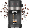 Macchina Espresso BLACK+DECKER 20 Bar, 1100W, Vaporizzatore, Serbatoio 1,4L