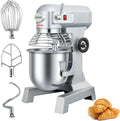 LEEVOT Impastatrice Planetaria 10L, 500W, 2 Velocità, Acciaio Inox