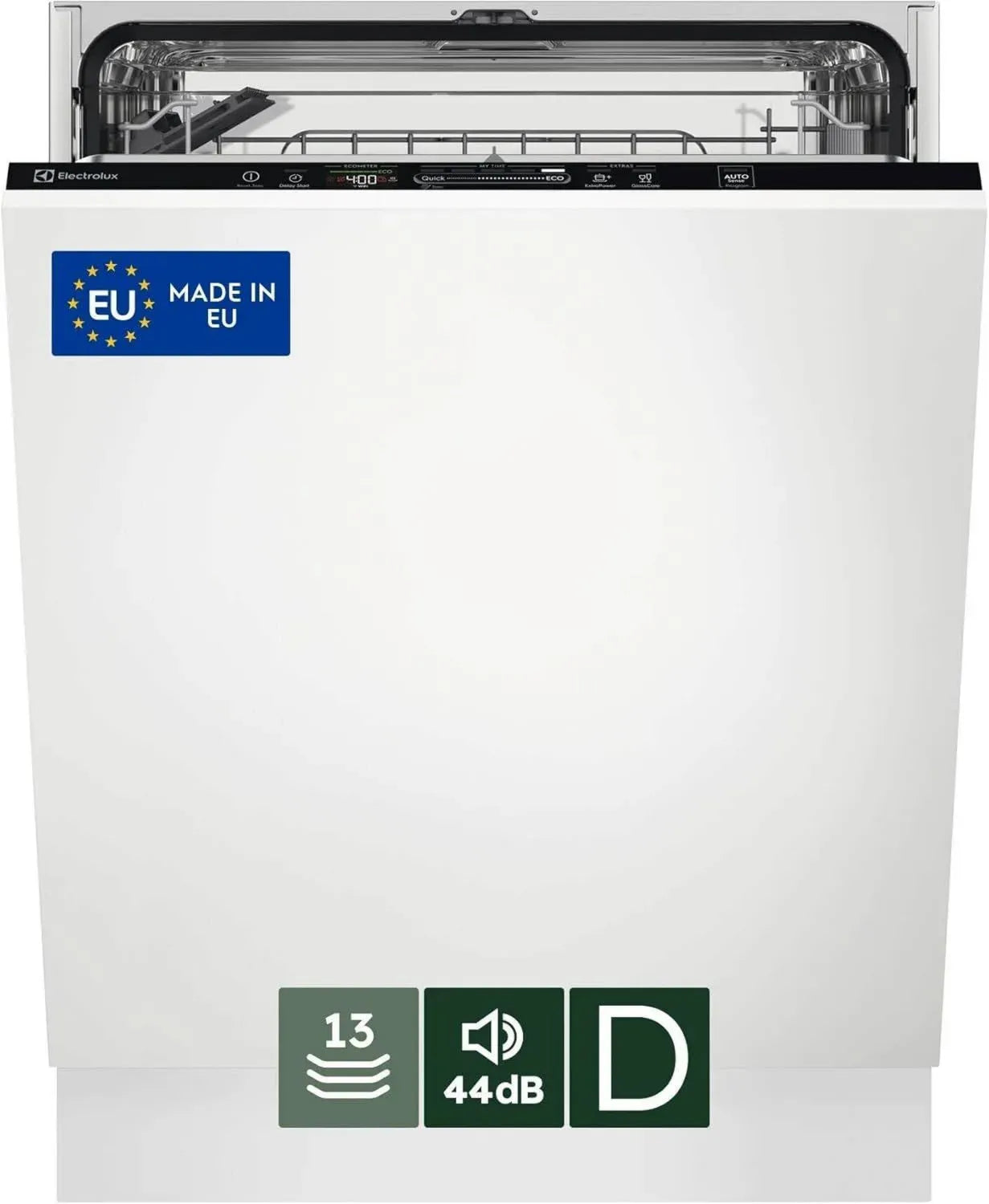 Lavastoviglie da Incasso Electrolux Serie 600, EES47325L, 13 Coperti, SatelliteClean, Tecnologia AirDry, Controlli QuickSelect, Funzione AutoOff, Sistema Beam on Floor, Silenziosa 44 dB, 60 cm