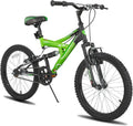 Bicicletta da Montagna per Bambini JOYSTAR 20'' con Telaio in Acciaio e Sospensione, 7-13 Anni