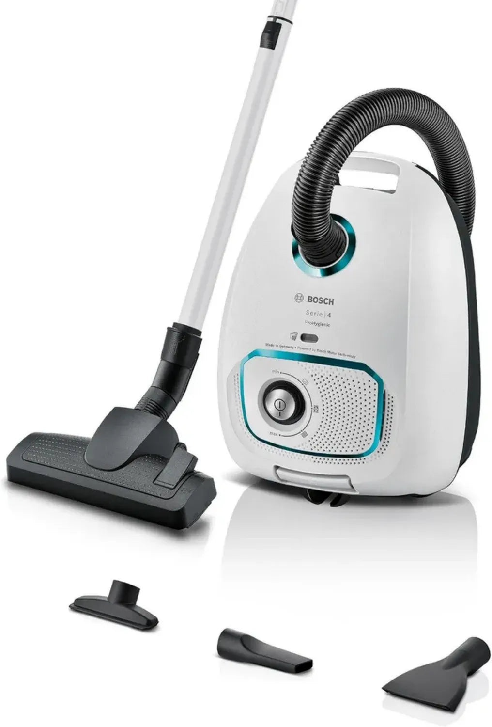Bosch Aspirapolvere Serie 4 ProHygienic con Filtro Allergeni e Accessori Integrati