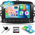 Autoradio Android 15 7 pollici per FIAT 500L 2013-2018 - Carplay, Android Auto, Bluetooth, FM, Mirror Link e Canbus