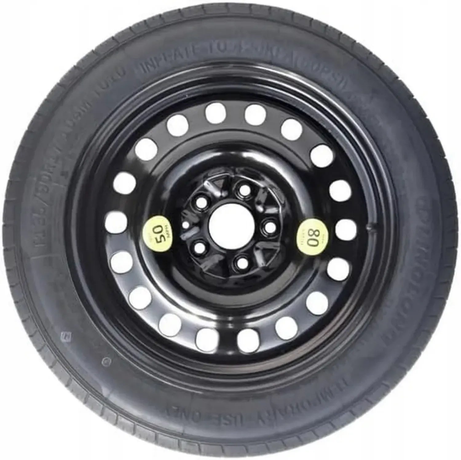 Ruotino di Scorta 17 Pollici per Ford Kuga - Pneumatico 135/90R17