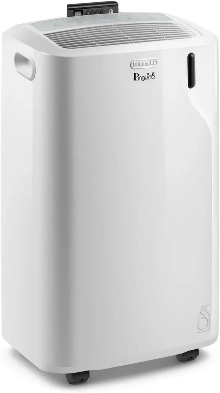 De'Longhi Pinguino PAC EM77, Climatizzatore Portatile 9.000 BTU/h, Gas Ecologico R290, Silenzioso e Versatile, Classe A, Bianco
