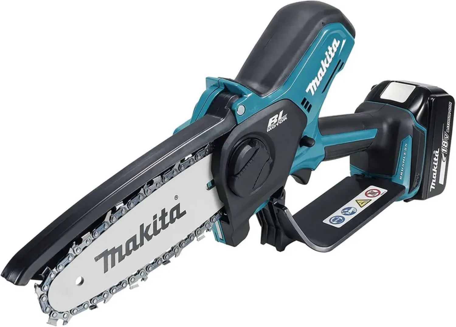 Motosega a Potatura Makita DUC150RT 18V con Batteria 5.0 Ah e Caricatore
