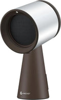 AMZCHEF Cappa Aspirante Compatta con 3 Velocità, Illuminazione LED, Silenziosa, Aspirazione 120m³/h, Ventola Cucina per BBQ e Hot Pot, Colore Marrone
