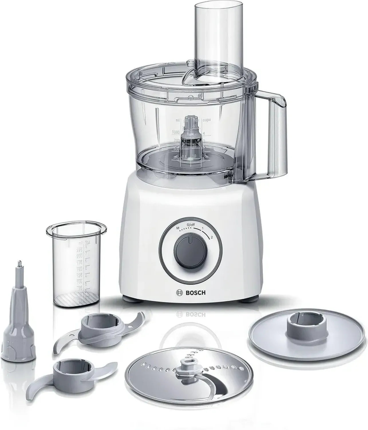 Robot da Cucina Bosch MCM3100W con 20 Funzioni, 800W, Bianco
