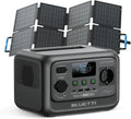 BLUETTI Generatore Solare Elite con Pannello 60W, Centrale Elettrica Portatile LiFePO4 288Wh, Prese CA 600W