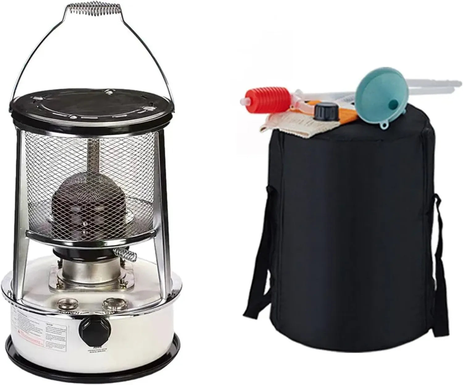 Stufa a Kerosene Portatile 6L per Campeggio e Barche con Borsa