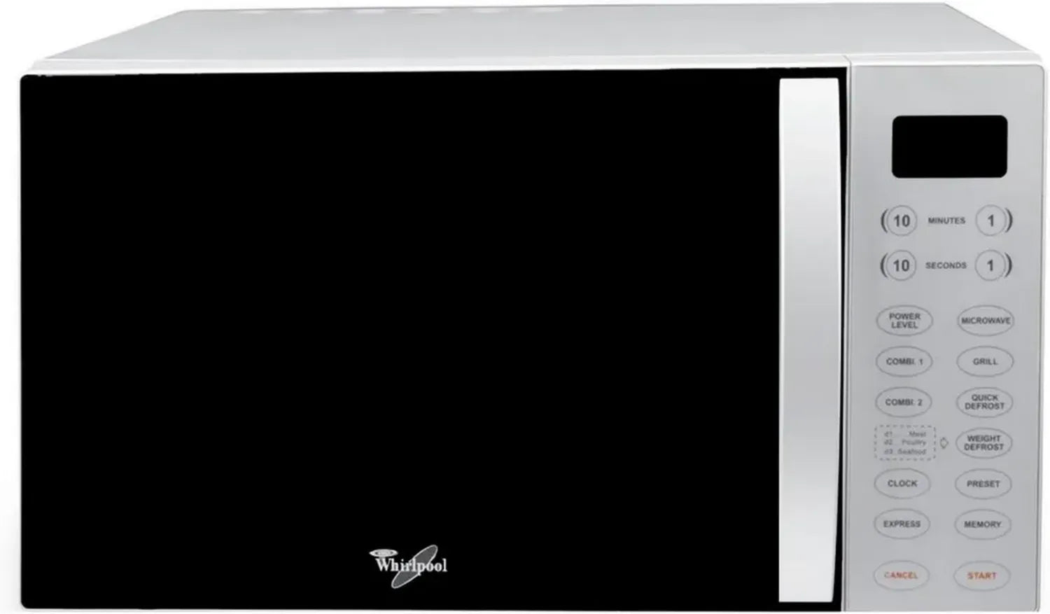 Forno a Microonde Whirlpool con Grill, 30L, Modello Mwo 611 SL
