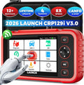Tester Diagnostico Auto Launch CRP129i V3, Supporto Multilingua, 12 Funzioni di Reset Inclusi