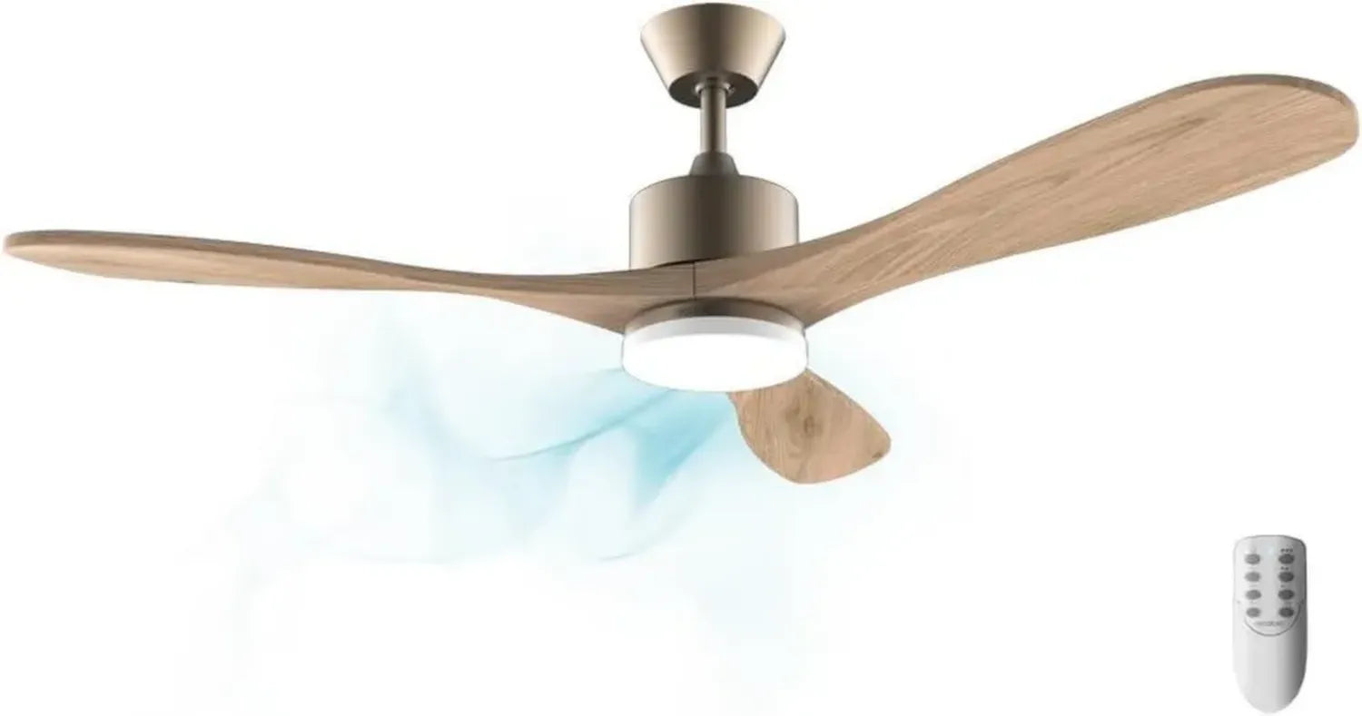 Ventilatore da Soffitto Cecotec EnergySilence 5290 Pro con Motore DC e LED
