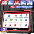 LAUNCH X431 PRO ELITE Scanner Diagnostico OBD2, Analisi Avanzata per Tutti i Sistemi, Diagnosi Bidirezionale Professionale, 45+ Reset, Codifica ECU, CANFD & DOIP, Compatibile con SGW e Guida V.A.G
