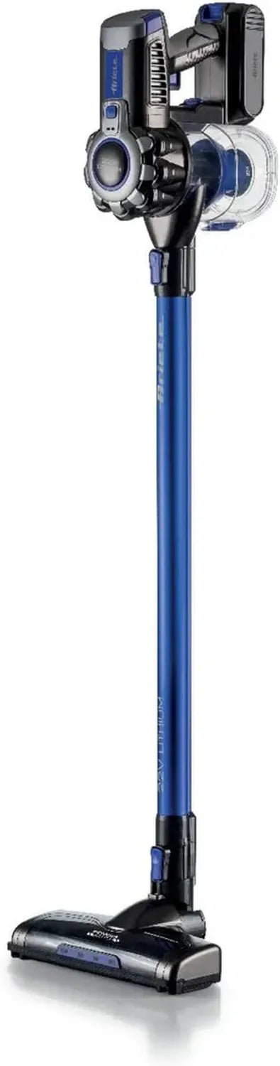 Ariete 2722 Scopa Elettrica Senza Fili 22V con Batteria Potente e Accessori Completi, Blu