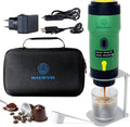 Macchina da Caffè Portatile Espresso 20 BAR 12V, Compatibile con Capsule e Caffè Macinato