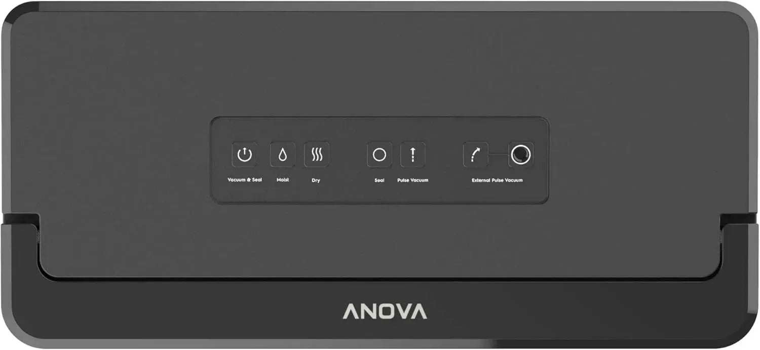 Sigillatrice Sottovuoto Professionale Anova Precision con Spina UE, Nera