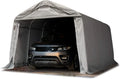 Tenda Garage 3,3x4,8m in PVC 800N con Struttura in Acciaio Grigio