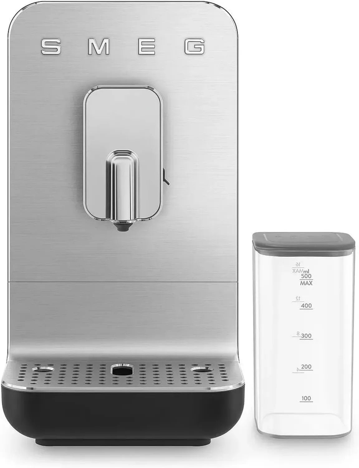 Macchina Caffè Espresso Automatica Smeg con Sistema Latte e Macinacaffè, 1,4L, Nero