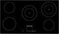 Piano cottura elettrico Russell Hobbs 90cm, 5 zone, doppia cottura, timer 99 min, 9 livelli potenza, indicatore calore