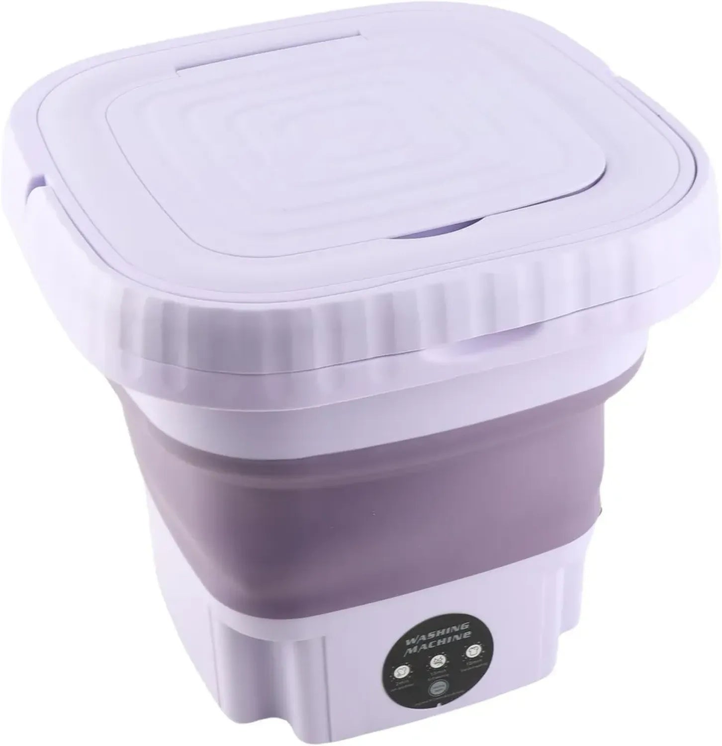 Lavatrice Portatile Compatta 11L con Scarico per Viaggi e Campeggio