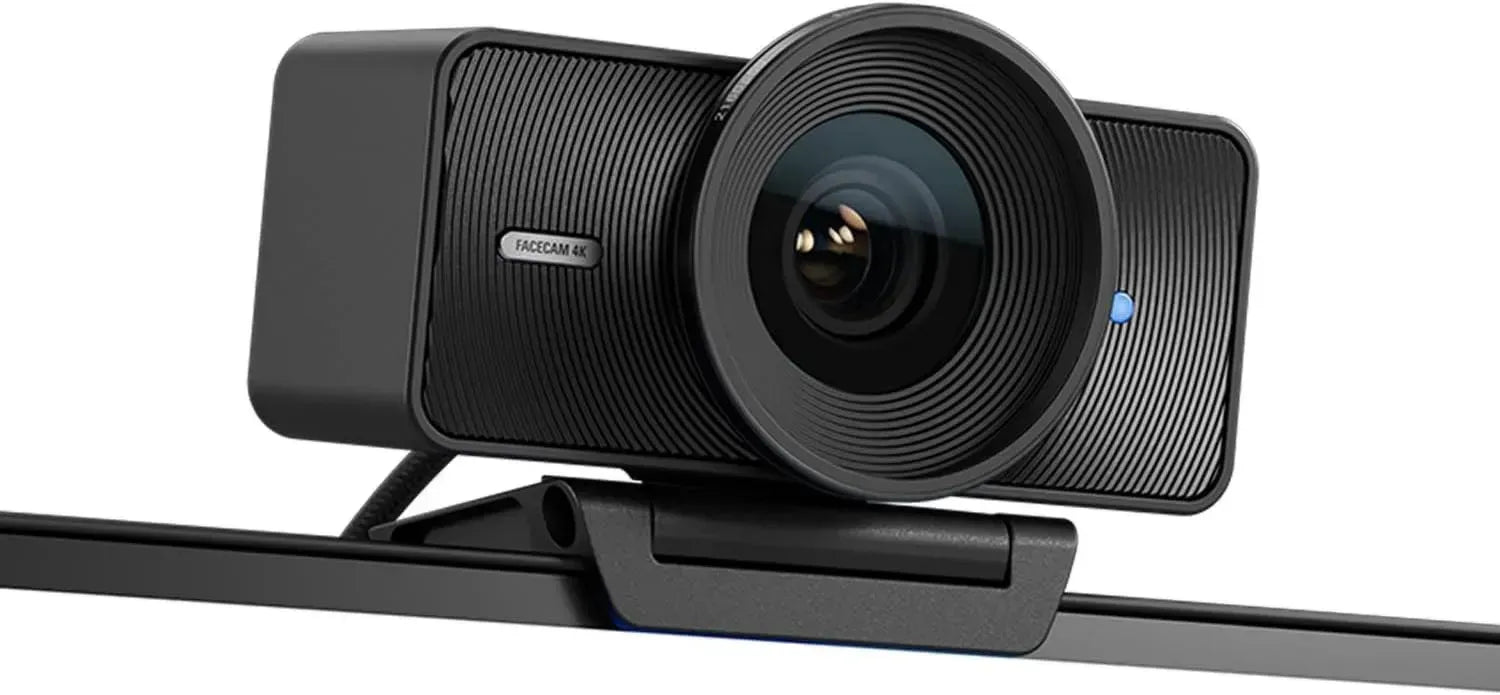 Elgato Facecam 4K - Webcam Professionale con Risoluzione 4K60, Controlli DSLR e Filtri Cinematografici