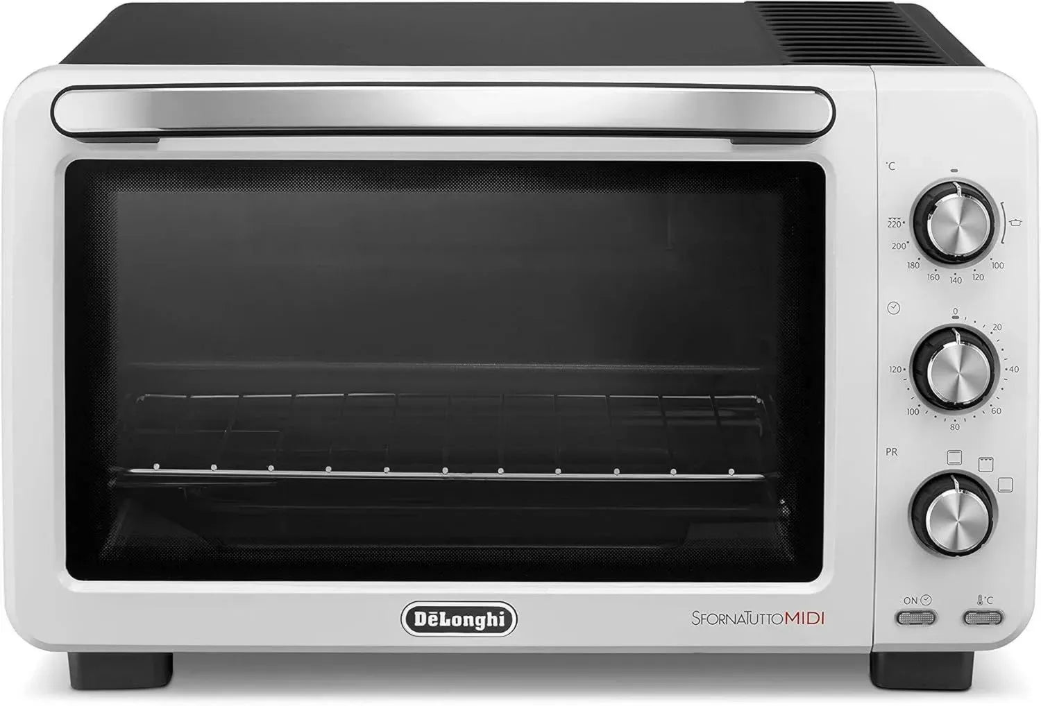 Forno Elettrico De'Longhi 24L con Spegnimento Automatico e Friggitrice ad Aria