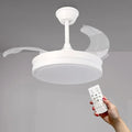 Ventilatore da Soffitto LED Thor Bianco con Telecomando e Motore DC Silenzioso